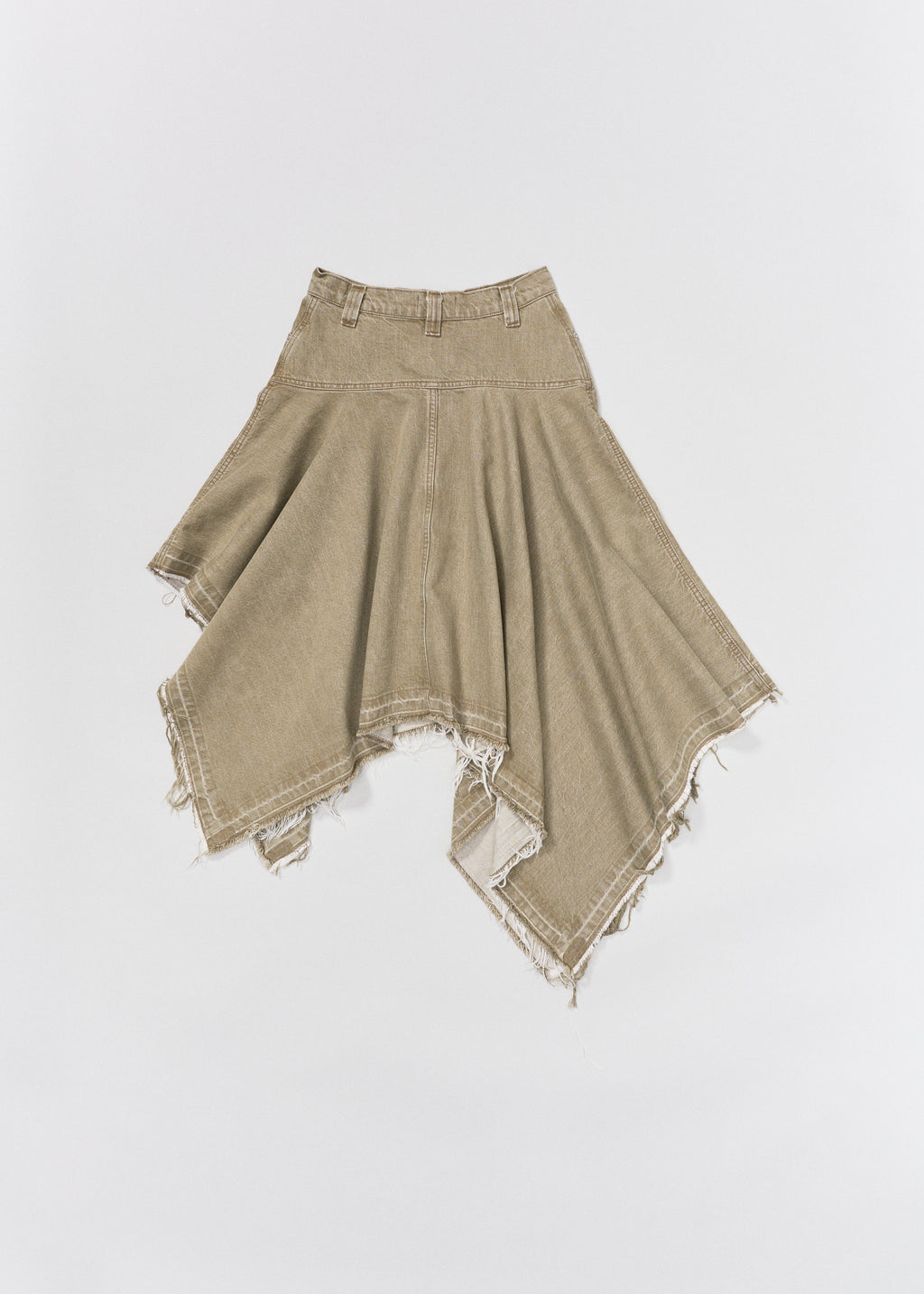 Homage Asymmetric Skirt ~ Khaki