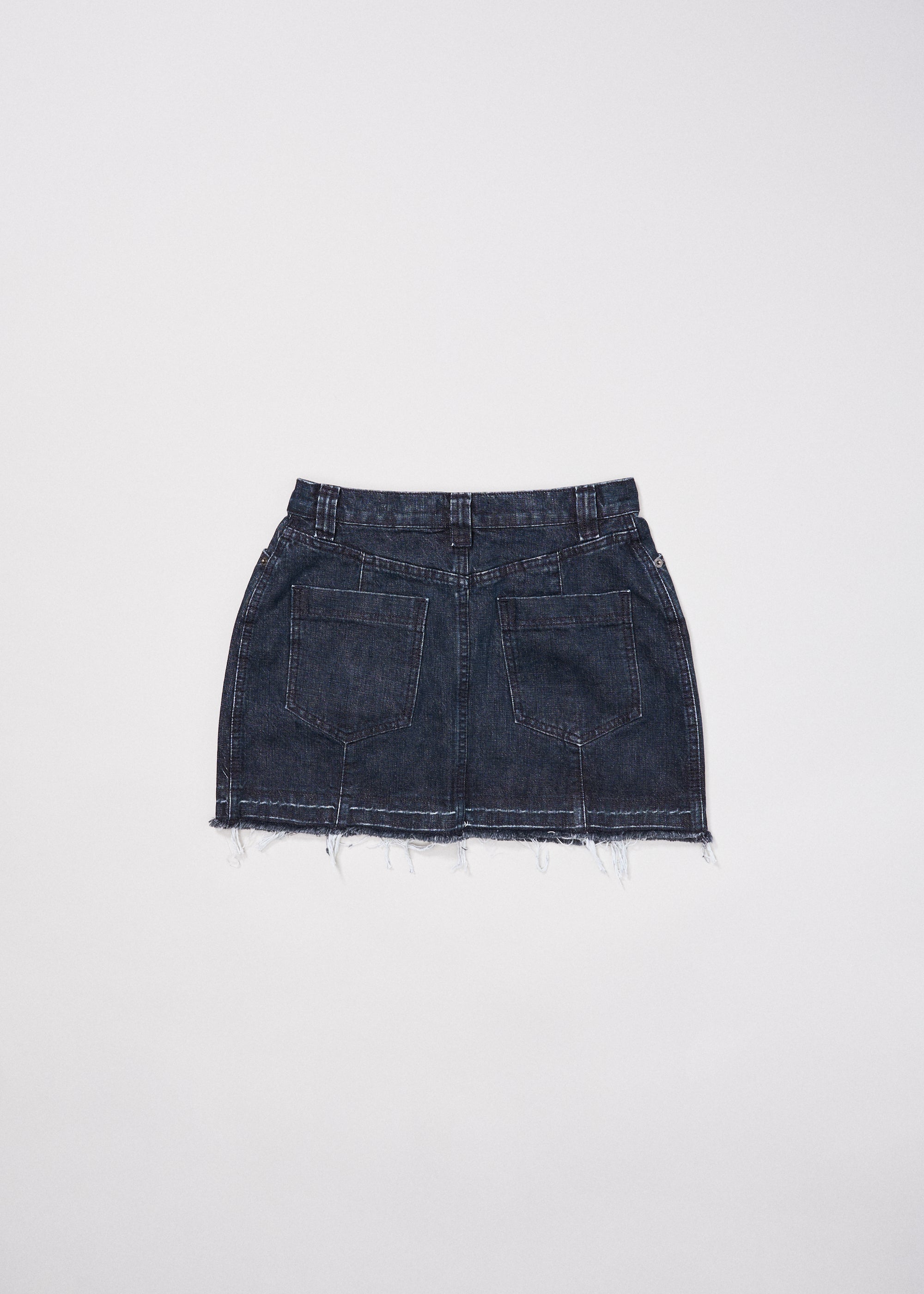 Homage Miniskirt ~ Dark Indigo