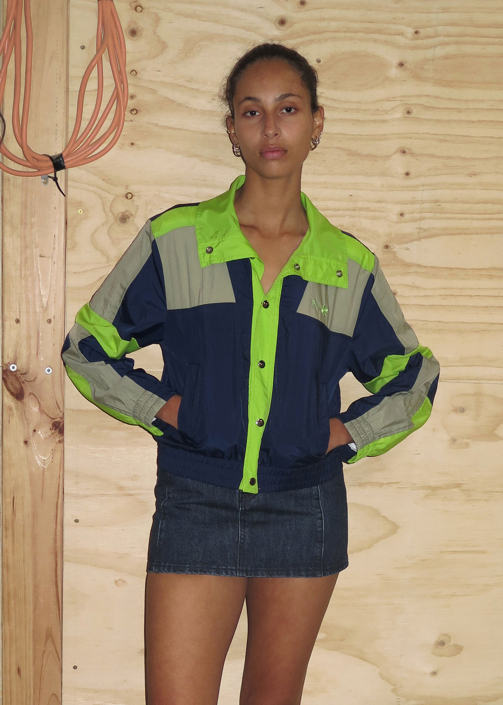 Homage Miniskirt ~ Dark Indigo